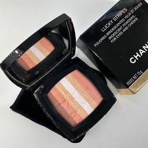 Chanel Lucky Stripes Iridescent Powders for Eyes and Cheeks Highlighter Palette